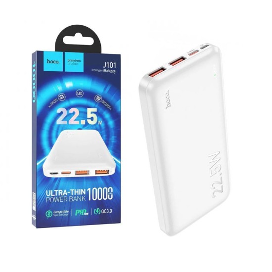 Hoco Power Bank J101 Astute 22.5W 10000mAh White